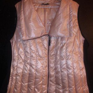 Calvin Klein Performance Puffy Vest, Peach, 3x